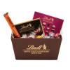 Lindt Mini pralinky 100g + Lindt THINS horká čokoláda 125g + LINDOR mliečná čokoláda s jemnou tekutou náplňou s pomarančovou príchuťou 38g + 4x LINDOR Raspberry & Cream + 4x LINDOR Caramel & Salt 50g