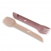 UCO Lžíce s vidličkou a nožem Switch Spork Eco Barva (vzor): plum purple