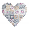 SRDCE - 42x40 cm - Srdce patchwork