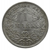 Strieborná minca 1 Marka Nemecké cisárstvo 1915 D