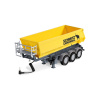 SIKU Control 3-nápravový sklápěcí návěs žlutý