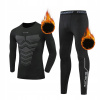 Huhu01 čierna m set (Vyhrievaná vesta Jacket Vesta pre USB XL)