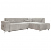 MID.YOU ROHOVÁ SEDACIA SÚPRAVA, textil, béžová - Online Only obývacie izby - 001454003115