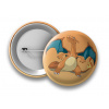 Pokémon Placka Charizard - 50 mm
