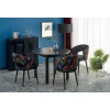 VIKO-design-TOP Jedálenský stôl rozkladací okrúhly STM black