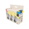 LED žárovka EMOS ZQ5144.3 /SET 3ks/ True Light 7,2W E27 teplá bílá