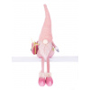 Dekorácia MagicHome Vianoce, Škriatok, 62 cm
