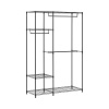 Royal Catering Kovový vešiak na oblečenie - 120 x 45 x 179,5 cm - 270 kg - čierny RCMR-1800P19H