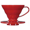 Hario Keramický Drip V60-01 Červený