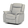 Autronic TV-4119 LAN TV a relaxačné kreslo s elektrickým ovládaním, poťah ekokoža v odtieni hľuzovka
