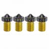 Mosadzná tryska E3D M6 - 1,2mm / 1,75mm - PTFE povrch (TRYSKA E3D M6 1,2mm - Teflón)