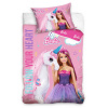 TipTrade obliečky Barbie a dúhový jednorožec 100 x 135 , 40 x 60 cm