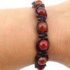 Shamballa náramok Karneol 1