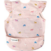 Tiny twinkle zástěrka s bryndákem s volánky L Modern Floral Unicorn Confetti