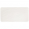 Porcelánový podnos Manufacture Rock blanc, 35 cm x 18 cm – Villeroy & Boch