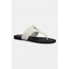 Šľapky Calvin Klein Jeans FLAT SANDAL TOEPOST MG YW0YW01691 béžová EUR 39