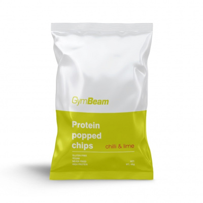 GYM BEAM GymBeam Proteínové čipsy chilli a limetka 40 g