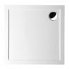 Polysan Polysan, AURA sprchová vanička z liateho mramoru, štvorec 90x90x4cm, biela, 43511