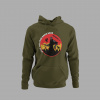 GG-God.sk Mikina Witch King Dámska Farba: Zelená (Olive), Veľkosť: XXL, Grafika: Vpredu (Front)