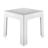 MAKRO - Stôl detský Rattan biely
