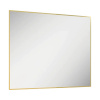 Zrkadlo do kúpeľne s osvetlením v ráme Jungborn Square 100 x 80 cm IP 44