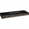 NETGEAR GS316P Nespravované Gigabit Ethernet (10/100/1000) Podpora napájania cez Ethernet (PoE) Čierna (GS316P-100EUS)