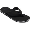 Quiksilver Molokai Layback Flip Flops Mens Black 8 (42)