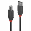 USB 2.0 kábel Lindy Typ A na B, 7,5 m, séria Anthra Line, 36676