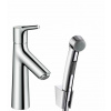 Hansgrohe Umyvadlová baterie Talis S s bidetovou sprškou chrom 72290000