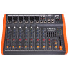 Ibiza Sound MX801 - Mix 6 mono 3-pásm EQ * 1 stereo vstup 2-pásm EQ * USB/MP3 prehrávač