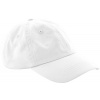 BEECHFIELD B 653 / Šesťpanelová nízkoprofilová šiltovka - white Univerzálna