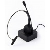 GEMBIRD Sluchátka BTHS-M-01, vhodné pro call centra, mikrofon, Bluetooth, černé BTHS-M-01