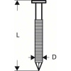 Full head strip nail SN21RK 90RG 3.1 mm, 90 mm, galvanised, grooved 2500 ks Bosch Accessories 2608200038 Rozmery (d x š) 90 mm x 2.8 mm; 2608200038
