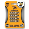 JCB SUPER alkalická baterie LR03, blistr 4 ks JCB-LR03-4B