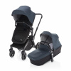 ZOPA Kombinovaný kočík Evoque + Farebný set, podvozok black/black Varianta: Petrol Blue