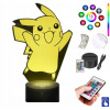 Pikachu Pokemon 16kol LED PLEXIDO DESE LAMP (Pikachu Pokemon 16kol LED PLEXIDO DESE LAMP)