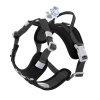Hurtta Weekend Warrior Harness II ECO Raven - postroj pre psov - čierny, 45-60 cm