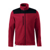 RIMECK Mikina Effect 530 na zip, fleece, unisex MAL-5302314 M Červená marlboro