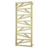 Instalprojekt Kúpeľňový radiátor TRICK zlatá farba Farba - Zlatá, Odporúčaná vykurovacia tyč (W) - 600 W, Rozmer A - 55 cm, Rozmer C - 155 cm, Skutočný rozmer radiátora (v mm) - 530 x 1517 mm, Typ pri