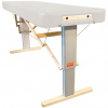 Prenosný elektrický masážny stôl Clap Tzu Linea Wellness Farba: PU - biela (white), Rozmery: 192x75cm, Doplnky: sieťové napájanie + nožný spínač od 192*75 cm | 29 kg | 13 farieb