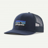 Patagonia Kšiltovka P-6 Logo Trucker, New Navy