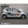 Boční lišty dveří Toyota Aygo 5D 2005-2014 • Rider