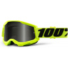 100% okuliare STRATA 2 SAND Fluo Yellow dark smoke