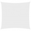 VidaXL Štvorcová záhradná plachta, Oxford tkanina, 5x5 m, biela