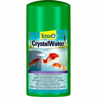 Tetra Pond CrystalWater 1L prečistí vodu v jazierku