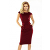 DÁMSKE ŠATY SARA - BORDO (ZN. NUMOCO záruka kvality. Originálne, trendy, sexi, štýlové, pohodlné.... oblečenie na každú príležitosť.)