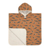 LÄSSIG Beach Poncho Whale caramel