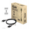 Club3D Kabel DisplayPort 2.1 na DisplayPort 2.1 VESA DP80, 4K240Hz/8K60Hz/10K30Hz HDR (M/M), 1.2m, černá (CAC-1091)