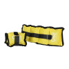 ONE FITNESS Závažia na zápästia a členky WW01 2 x 0,7 kg žlté