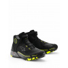 boty CR-X DRYSTAR, ALPINESTARS (černá/tmavě šedá/žlutá fluo, vel. 40,5)